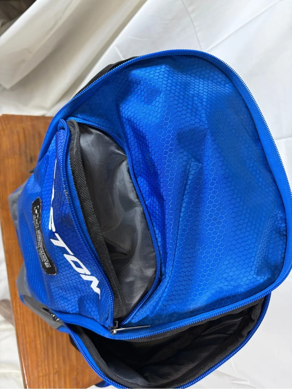 Easton Royal Blue and Gray Men's Backpack